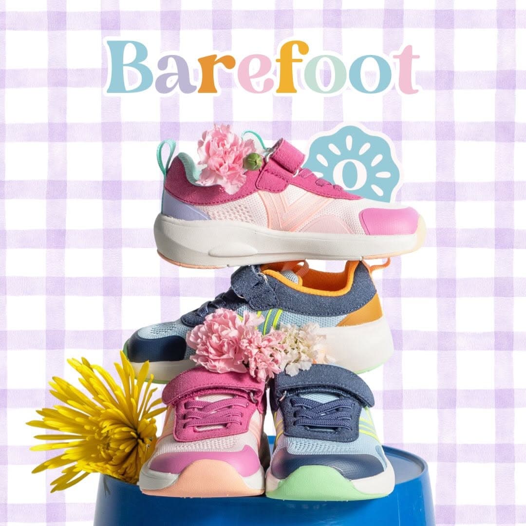 Tenis barefoot arcoíris