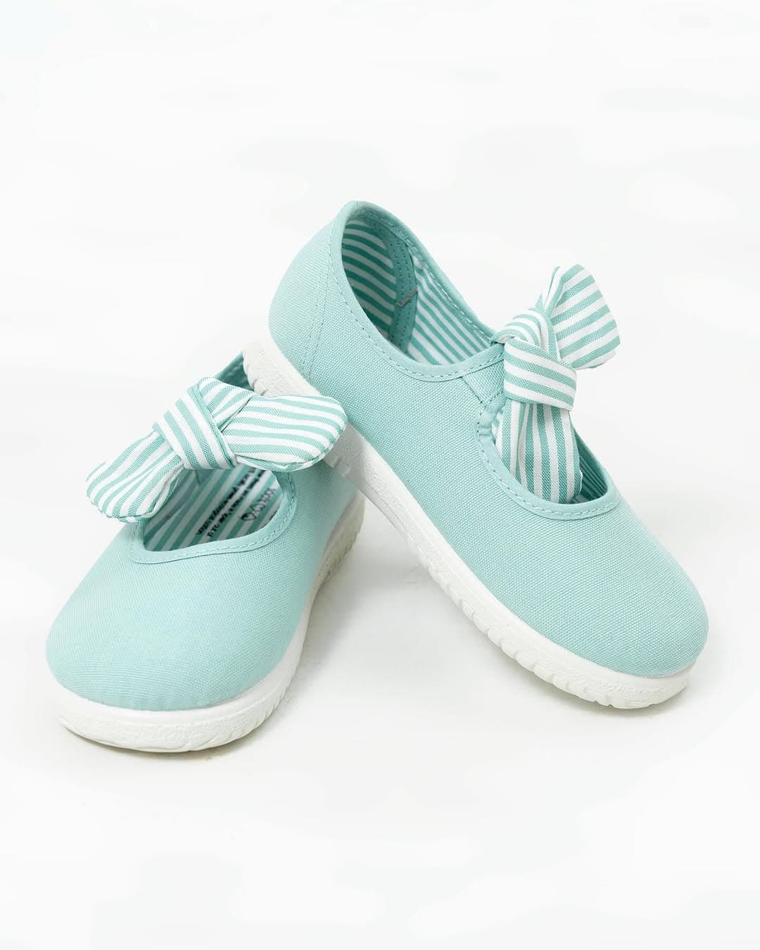 Lona menta con lazo